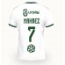 Al-Ahli Riyad Mahrez #7 Bortedrakt 2023-24 Korte ermer